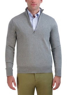 Brooks Brothers Supima Cotton Half Zip Sweater