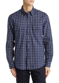 Brooks Brothers Tattersall Cotton & Cashmere Button-Down Shirt
