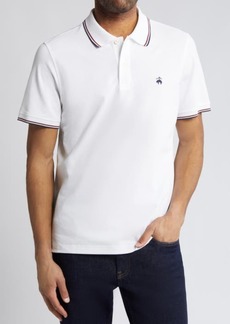 Brooks Brothers Tipped Cotton Piqué Tennis Polo