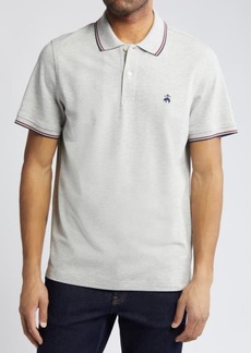 Brooks Brothers Tipped Piqué Tennis Polo