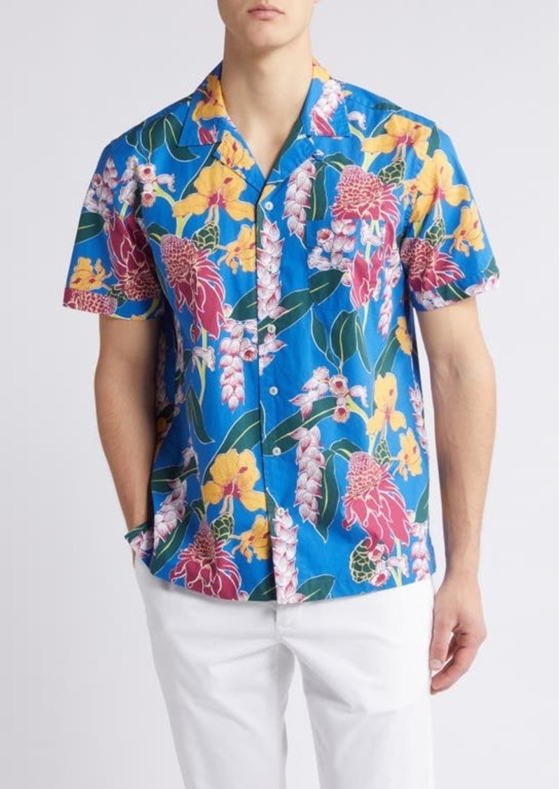 Brooks Brothers Voyage Floral Camp Shirt