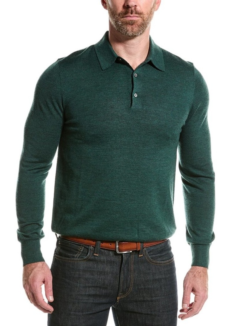 Brooks Brothers Wool Polo Sweater