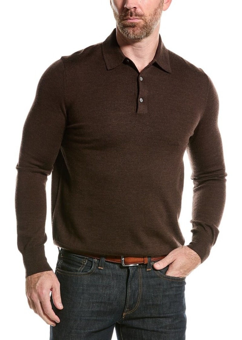 Brooks Brothers Wool Polo Sweater