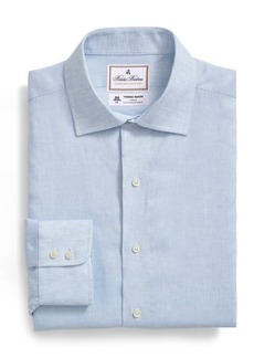 Brooks Brothers x Thomas Mason Slub Linen Dress Shirt
