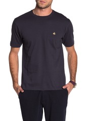 Brooks Brothers Embroidered T-Shirt in Navy at Nordstrom Rack