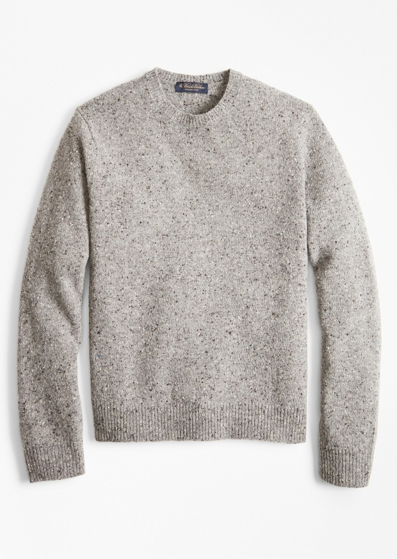 Brooks Brothers Donegal Crewneck Sweater | Sweaters