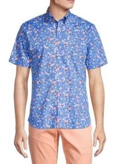 Brooks Brothers ​Floral-Print Button-Down Shirt