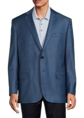 Brooks Brothers Gingham Wool Blend Sportcoat
