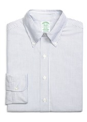 Brooks Brothers Milano Slim Fit Stripe Dress Shirt