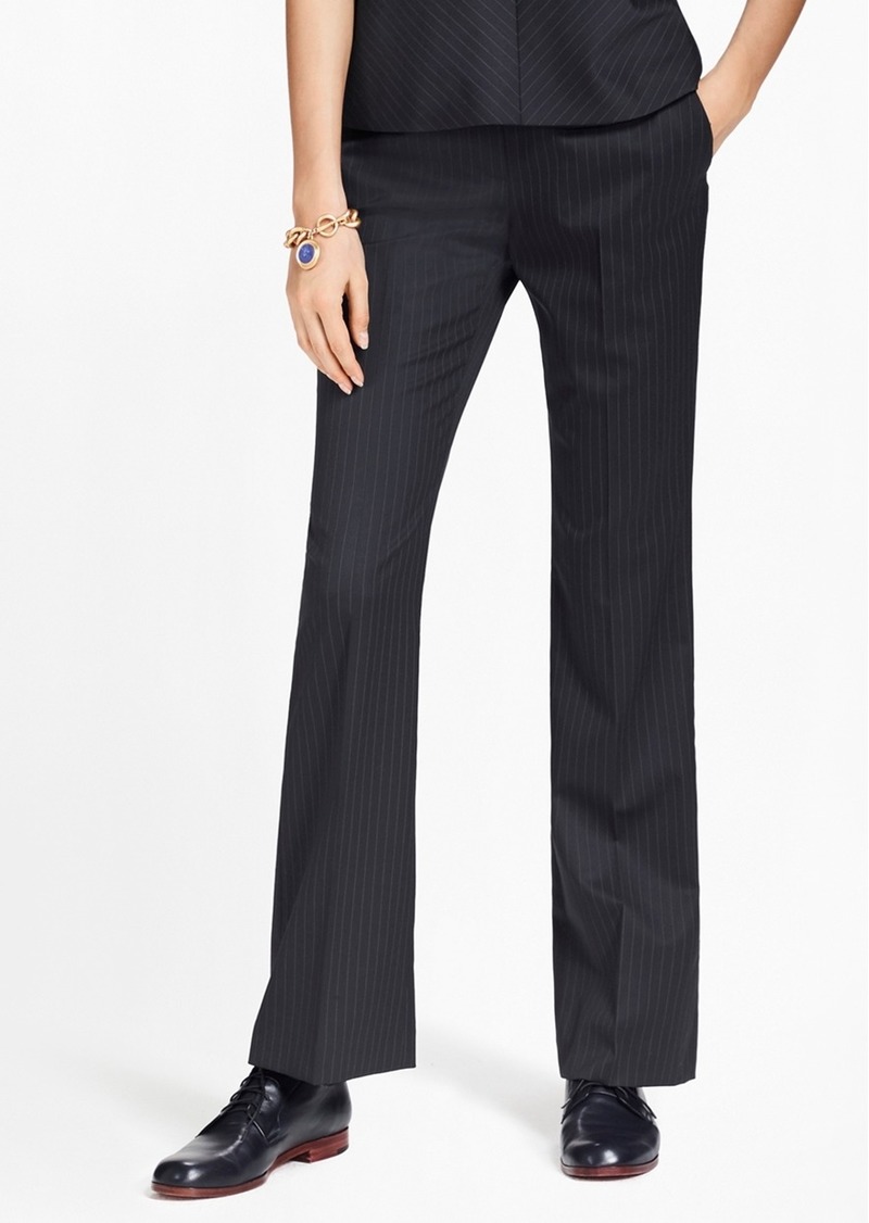Brooks Brothers Pinstripe Stretch-Wool Pants | Bottoms
