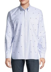 Brooks Brothers Pinwheel Striped Supima Cotton Button-Down Shirt