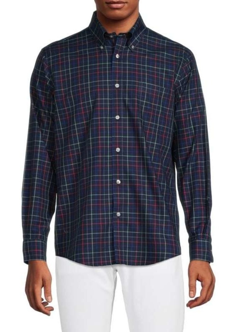 Brooks Brothers Regent Fit Plaid Shirt