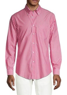 Brooks Brothers Regent-Fit Stripe Oxford Dress Shirt