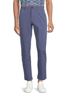 Brooks Brothers Solid Flat Front Pants