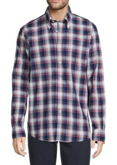 Brooks Brothers Sport Fit Plaid Button Down Shirt