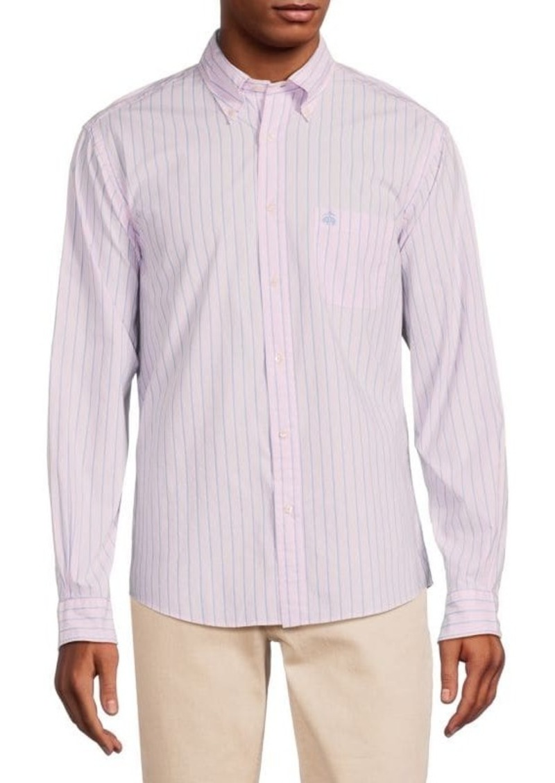 Brooks Brothers Striped Poplin Shirt