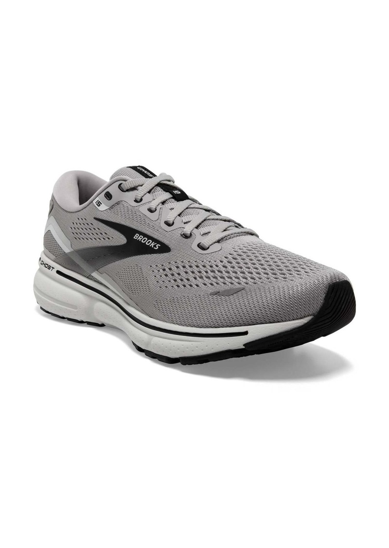 Brooks Ghost 15 Men Sneaker In Grey