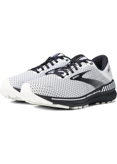 Brooks Men's Adrenaline Gts 22 Running Shoes Wide Width In White/grey/black