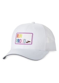 Brooks Discovery Performance Trucker Hat in Proud Run at Nordstrom
