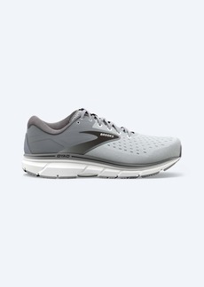 Brooks Men's Dyad 11 Running Shoes - 2E/wide Width In Grey/black/white