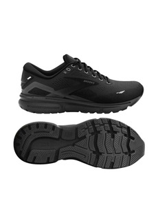Brooks Men's Ghost 15 Running Shoes - 2E/ Wide Width In Black/black/ebony