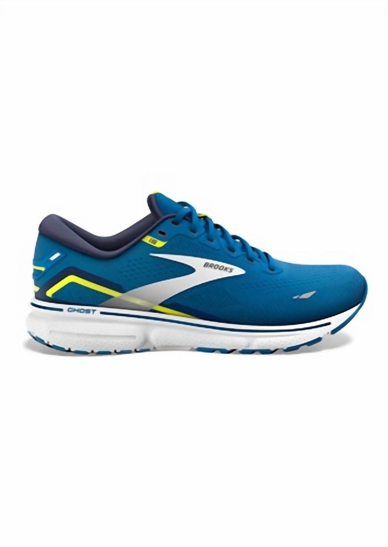 Brooks Men's Ghost 15 Running Shoes In Blue/nightlife/white