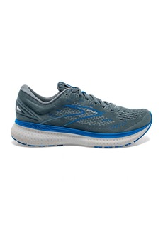 Brooks Men's Glycerin 19 Running Shoes - D/medium Width In Quarry/grey/dark Blue