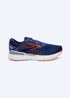 Brooks Men's Glycerin Gts 20 Running Shoes - D/medium Width In Blue Depths/palace Blue/orange