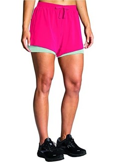 Brooks Moment 5" 2-in-1 Shorts