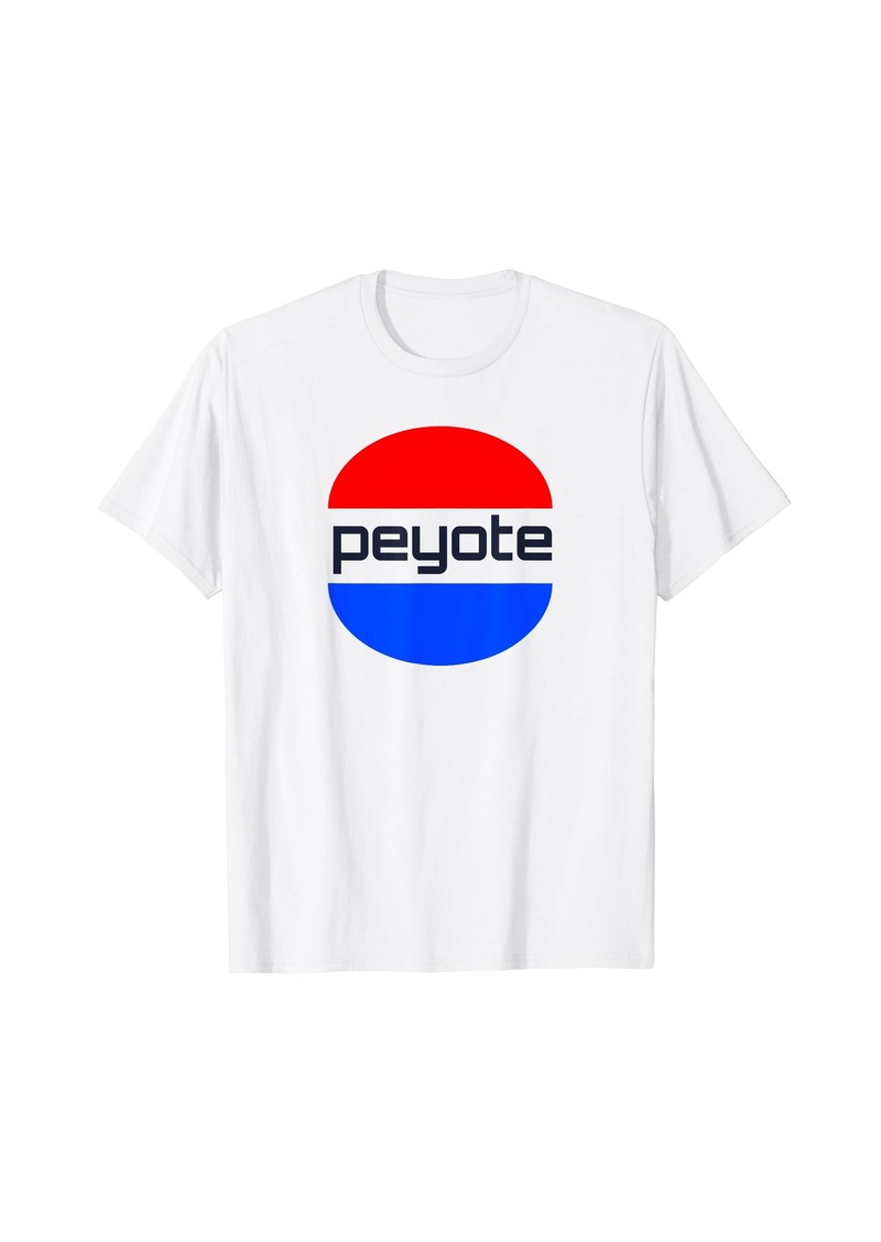 Brooks Peyote - Cool font With a Blue And Red Sphere Graphic T-Shirt