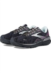 Brooks Women's Adrenaline Gts 23 Running Shoes ( B Width ) In Black/light Blue/purple