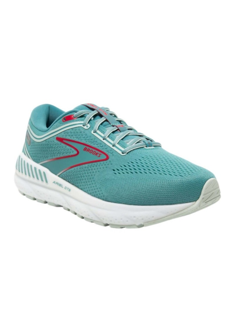 Brooks Women's Ariel Gts 23 Shoes - B In Nile Blue/blue/bittersweet