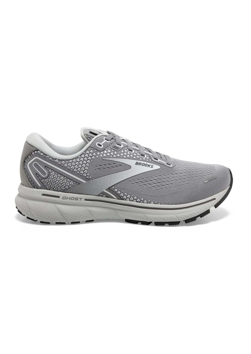 Brooks Women's Ghost 14 Road Running Shoes - D Width In Alloy/primer Grey/oyster