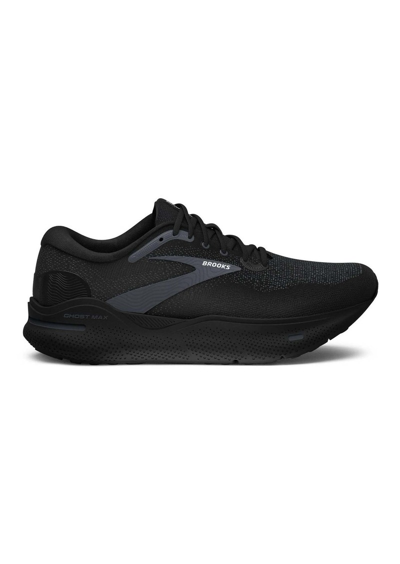 Brooks Women's Ghost Max Running Shoes In Black/black/ebony