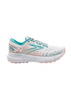 Brooks Women's Glycerin 20 Running Shoes - B/medium Width In Oyster/latigo Bay/coral