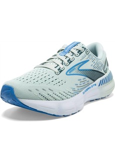 Brooks Women's Glycerin Gts 20 Running Shoes ( B Width ) In Blue Glass/marina/legion Blue