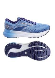 Brooks Women's Glycerin Gts 20 Running Shoes In Blissful Blue/ Peach/white