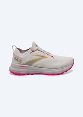 Brooks Women's Glycerin Stealthfit 20 Running Shoes In Grey/yellow/pink