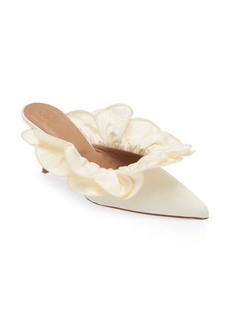 Brother Vellies Stell Ruffle Pointed Toe Mule