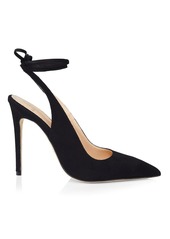 Brother Vellies Ribbon Suede Pumps