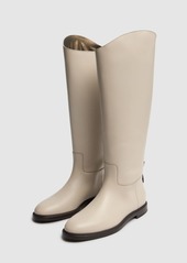 Brunello Cucinelli 20mm Leather Riding Boots