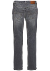 Brunello Cucinelli 5 Pocket Cotton Denim Jeans