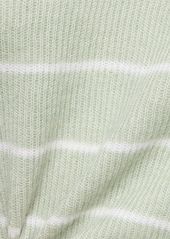 Brunello Cucinelli Alpaca & Cotton V-neck Sweater