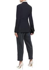 Brunello Cucinelli - Bead-embellished crepe blazer - Blue - S