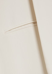 Brunello Cucinelli - Bead-embellished crepe blazer - White - IT 36