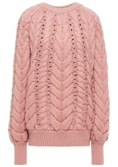 Brunello Cucinelli - Cable-knit cashmere sweater - Pink - L
