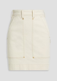 Brunello Cucinelli - Denim mini skirt - White - IT 42