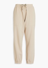 Brunello Cucinelli - French cotton-terry track pants - Neutral - M