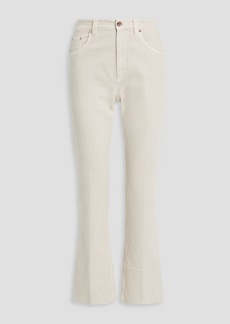 Brunello Cucinelli - High-rise flared jeans - White - IT 38