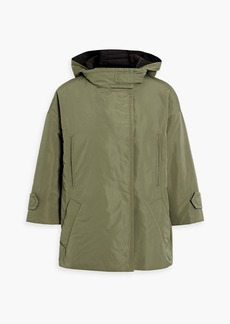 Brunello Cucinelli - Shell hooded jacket - Green - IT 42